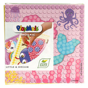 Playmais Mosaic -Karten dekorieren Mädchen Set, 24st. - afbeelding 1