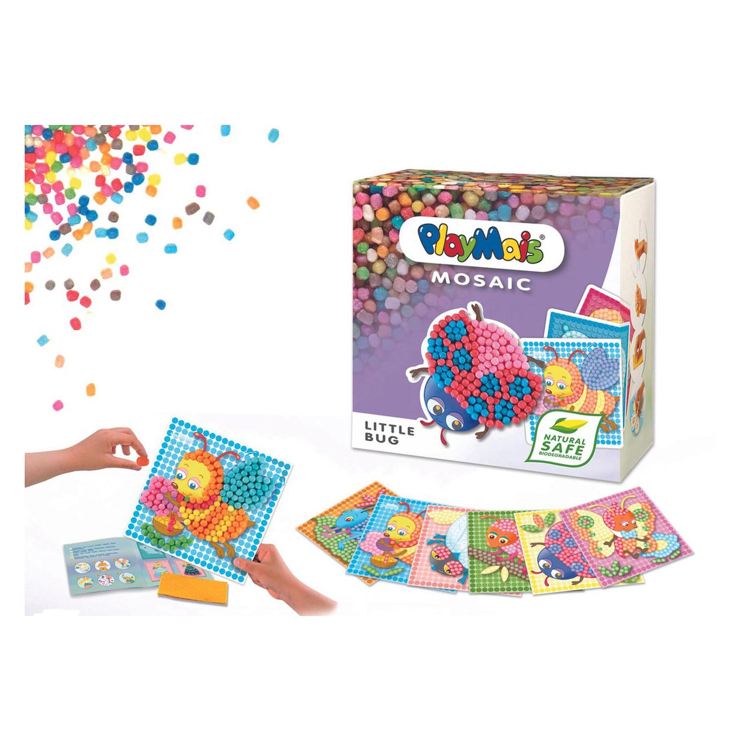 Playmais Mosaic Set - kleine Insekten