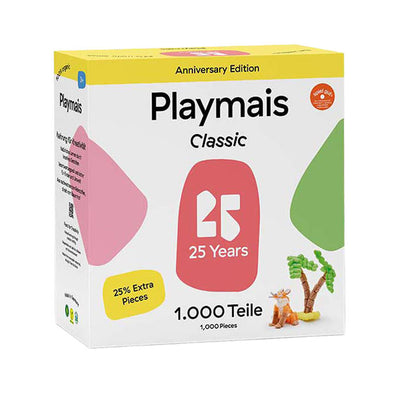 Playmais Klassiker zum 25-jährigen Jubiläum, 800 Teile + 25 % extra