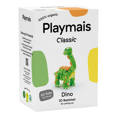 Playmais klassischer 3D-Dino – 90 Stück.