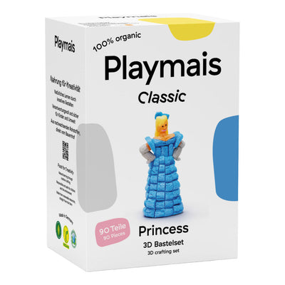 Playmais klassischer 3D-Prinzessin – 90 Stück.