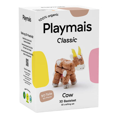 Playmais klassische 3D-Kuh - 90 Stk.