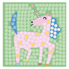 Playmais-Mosaikkarten schmücken Einhorn