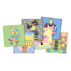 Playmais-Mosaikkarten schmücken Prinzessin