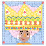 Playmais-Mosaikkarten schmücken Prinzessin - afbeelding 3