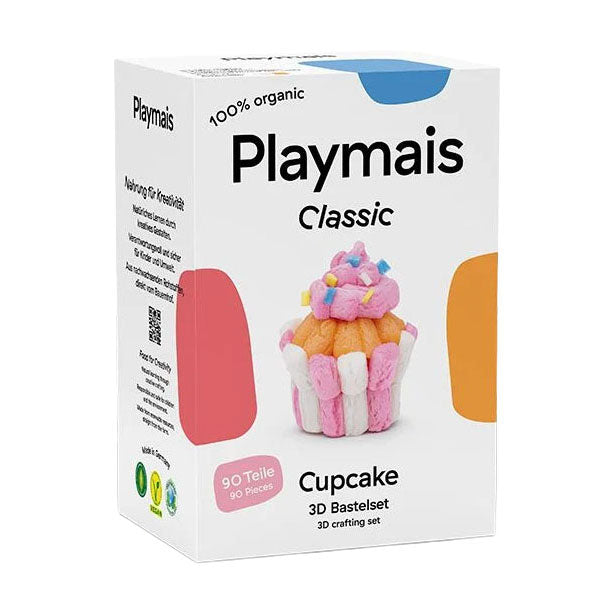 Playmais klassischer Cupcake – 90 Stück