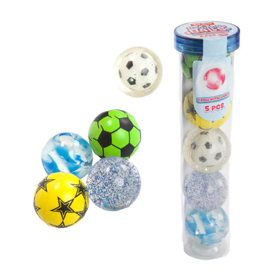Toi-toys lustige Hüpfbälle in Tube 5 Stk