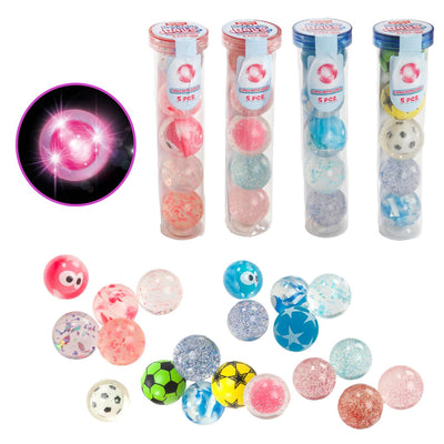 Toi-toys lustige Hüpfbälle in Tube 5 Stk