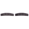 Ventura-Bremsbeläge V-Brems 70 x 14 mm schwarz eingestellt