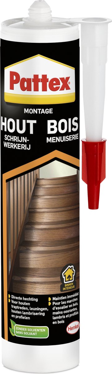 Pattex 1069997 - Tischlerei 380g | 12 Stück