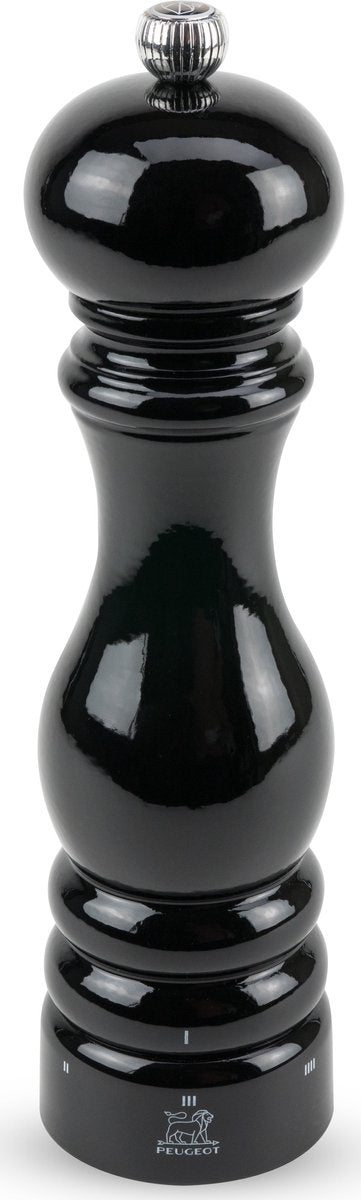 Peugeot Paris Salzmühle 22 cm – Schwarz – u'select – Zirlion-Mahlwerk