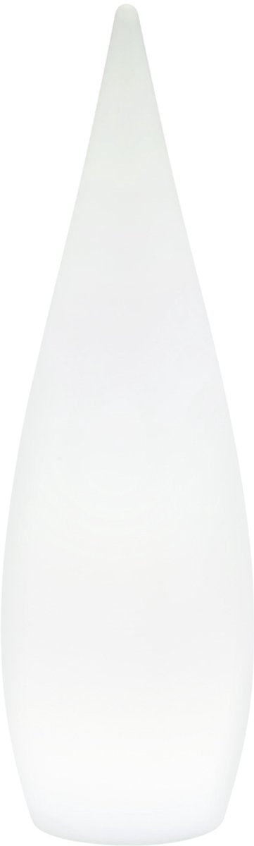 Rl lebe dein Licht Reality Palmas - Stehleuchte - weiß - inkl. 1x SMD 3W - Fernbedienung - integrierter Dimmer - USB-Anschluss - RGBW-Farbwechsler - wiederaufladbar - kabellos - batteriebetrieben - Memory-Funktion über die Fernbedienung - Außenbeleuchtung