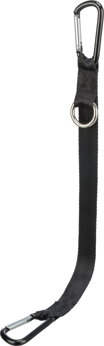 Trixie Car Belt Universal mit Karabiner Schwarz