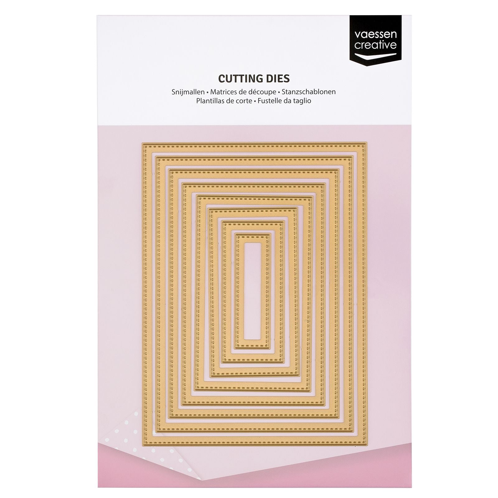 Vaessen creative • essentials Stanzformen Rechteck 8 Stk.