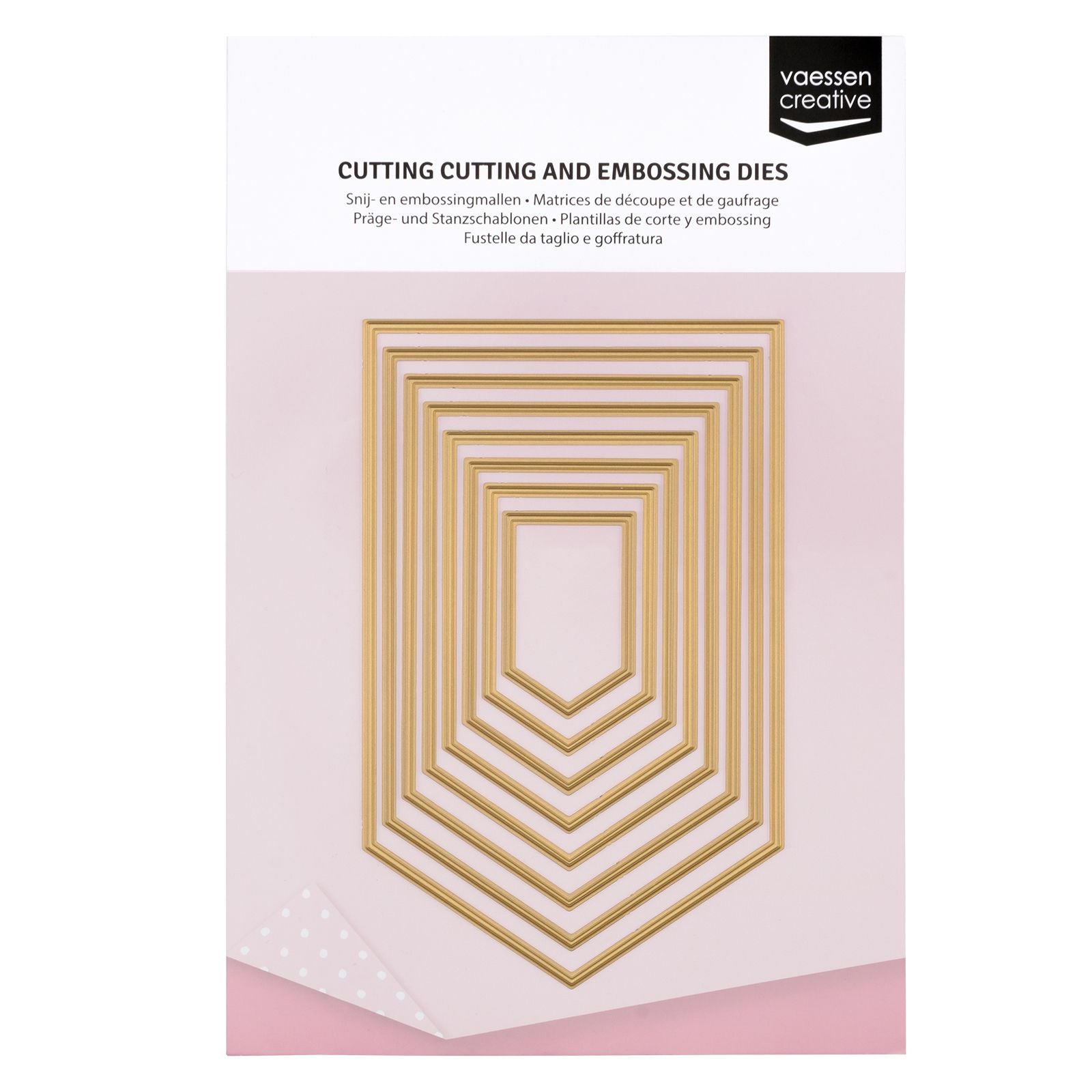 Vaessen creative • essentials Stanzformen Rechteck 8 Stk.