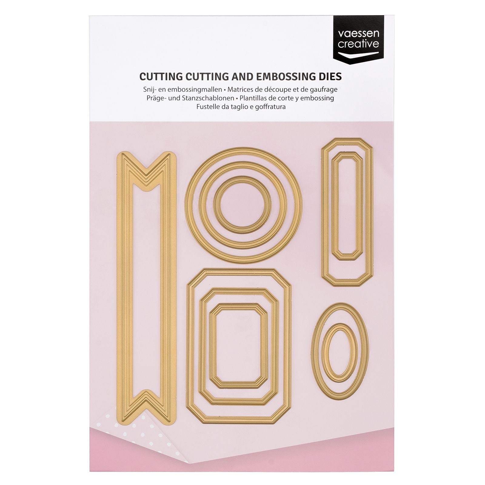 Vaessen creative • essentials Stanzformen Tickets 11tlg.