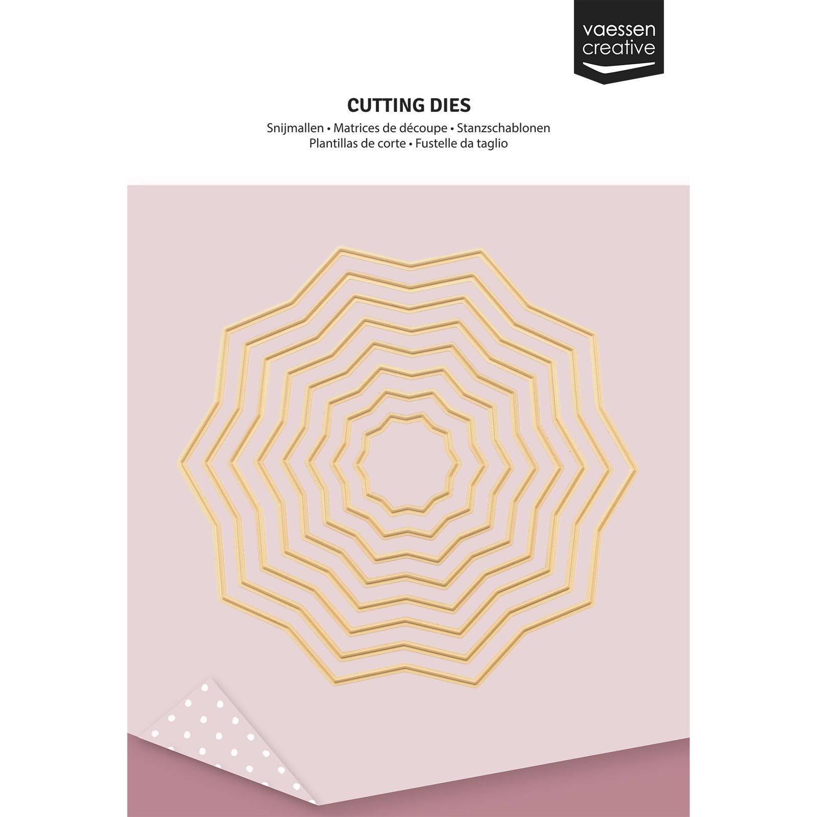 Vaessen creative • Stanzformen Sterne 8-tlg.
