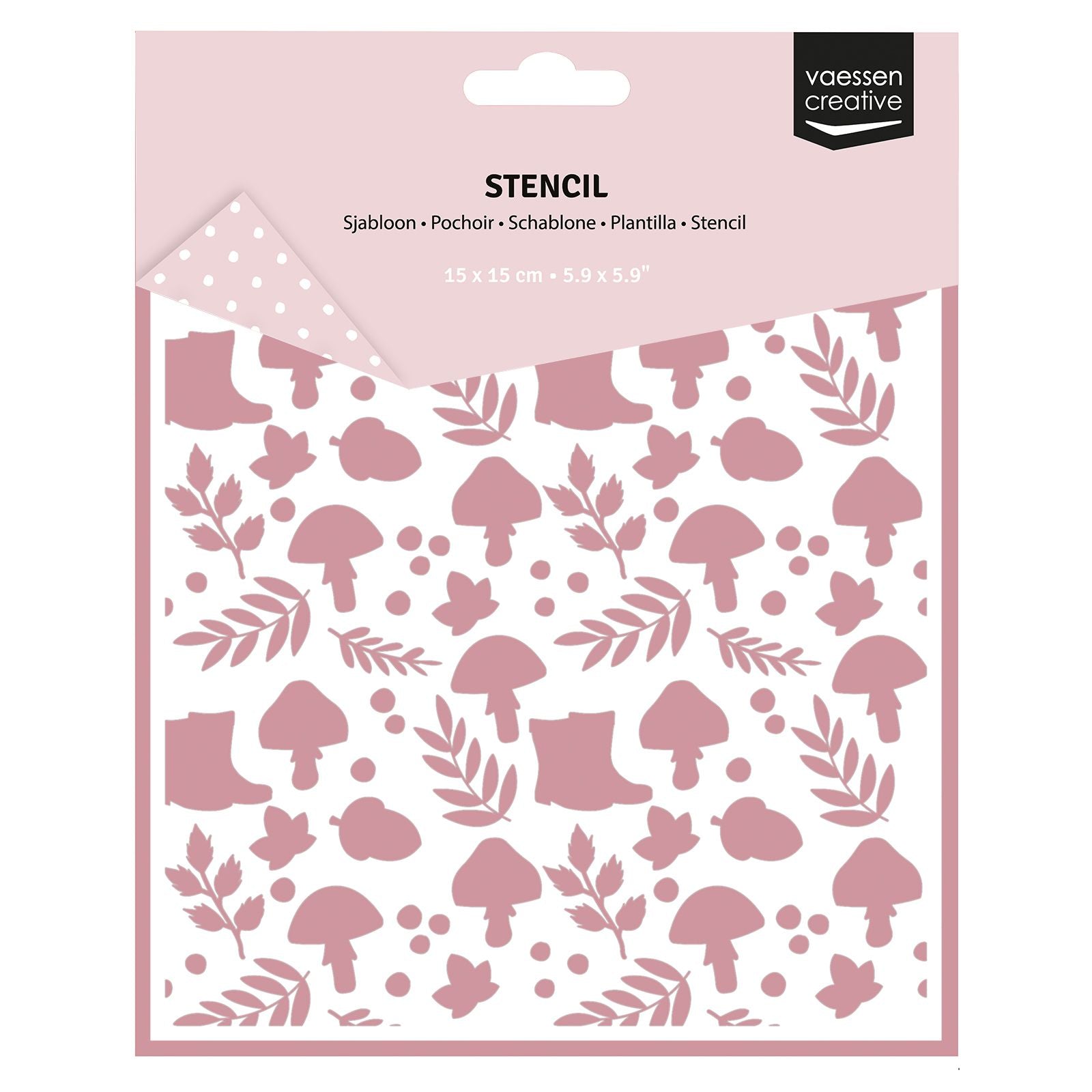 Vaessen creative • Vorlage Herbstfiguren 15x15cm