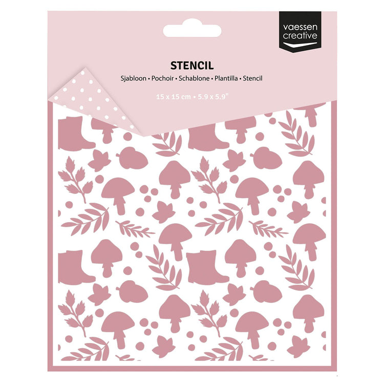 Vaessen creative • Vorlage Herbstfiguren 15x15cm