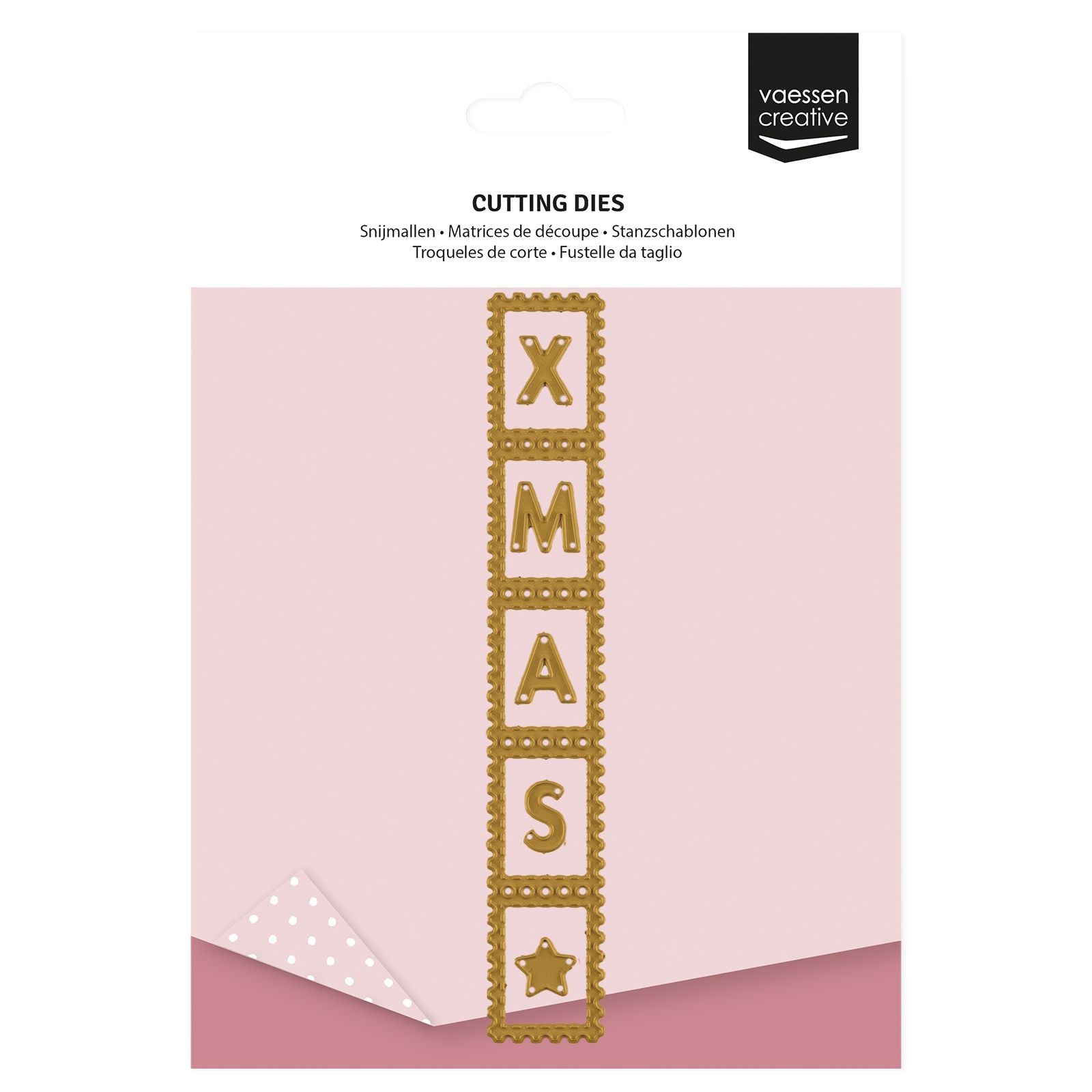 Vaessen creative • Stanzformen Stempelstreifen 6-tlg.