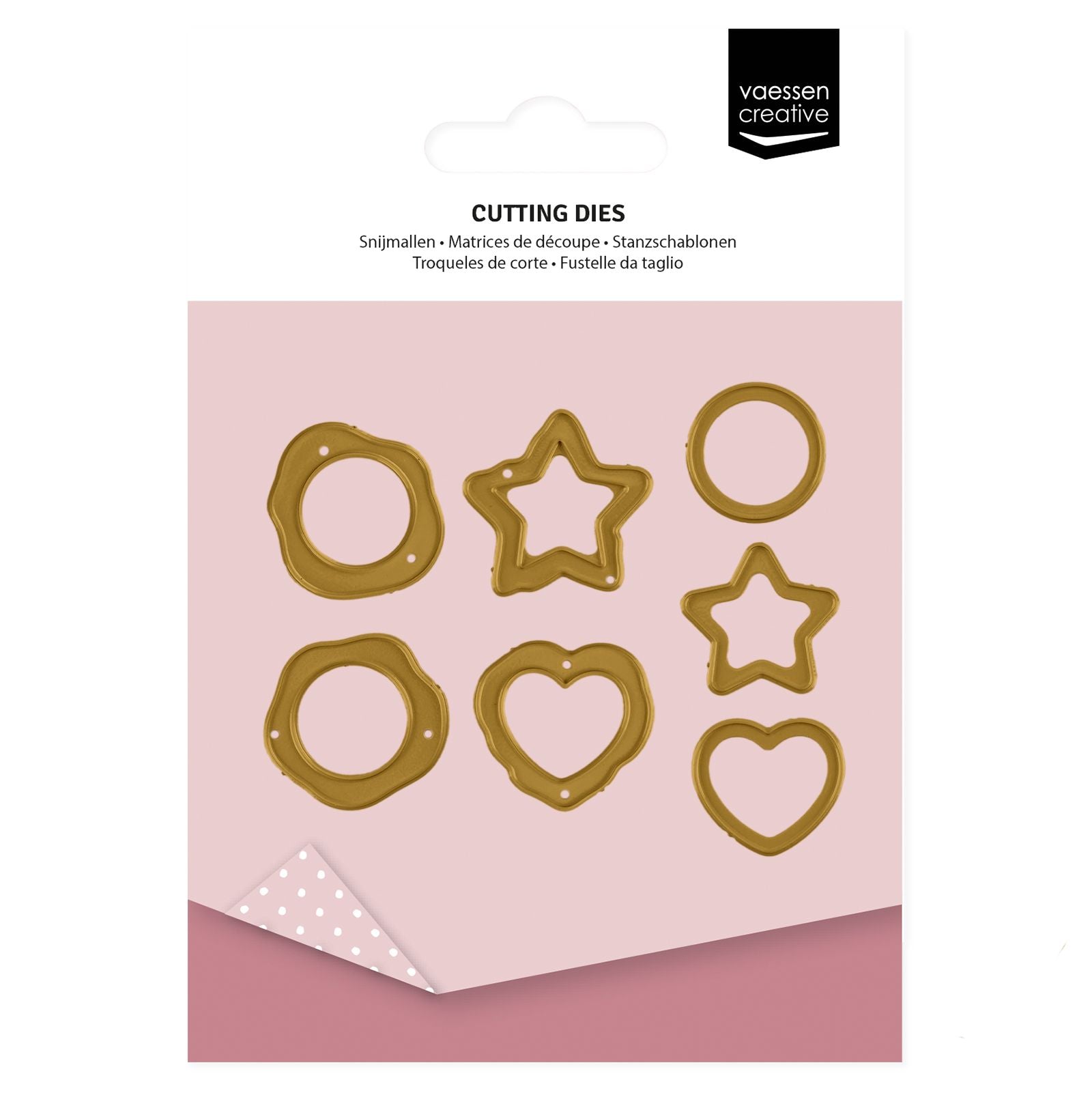 Vaessen creative • Stanzformen Papierstempel 7-tlg.