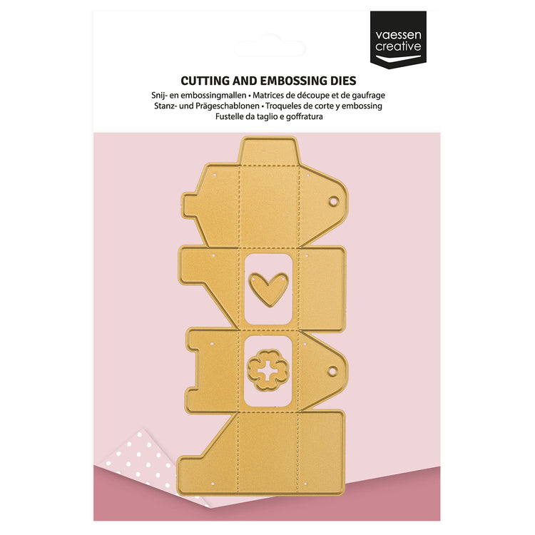Vaessen creative • Mini-Stanzformen Geschenkbox 3-tlg.