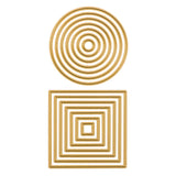 Vaessen creative • Mini-Stanzformen Kreise Quadrate 14 Stk. - afbeelding 2