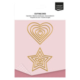 Vaessen creative • Mini-Stanzformen Sterne Herzen 10 Stk. - afbeelding 1
