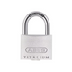 Abus Titalium 64TI 40 Vorhängeschloss - Grau - 40mm