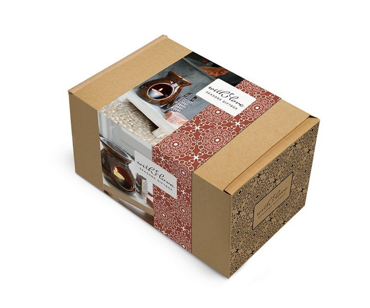 Ideen 4 Jahreszeiten mit Liebe Geschenkset Vesuv Bernstein