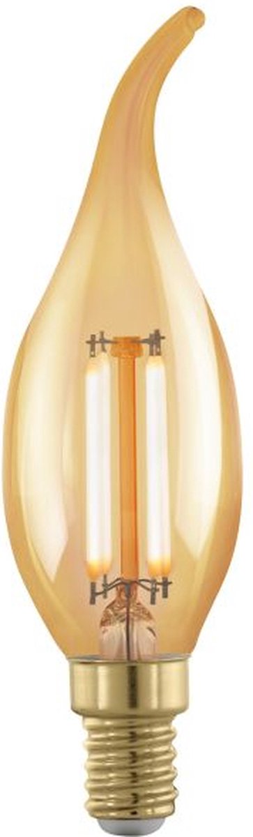 Eglo -LED -Lampe Cander mit Tipp E14 320 LM Amber 1700 K dimmbar