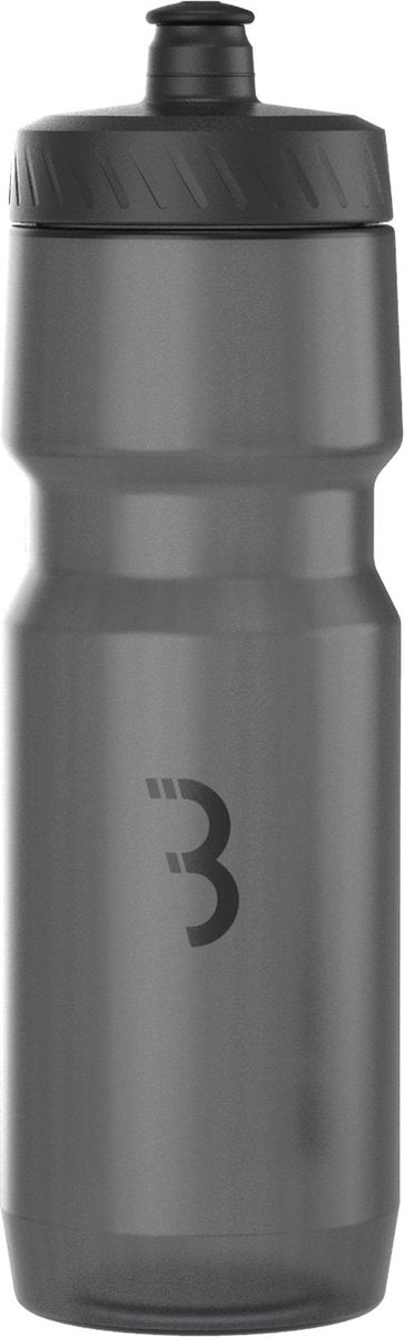 Bbb Cycling Comptank XL Trinkflasche Rennrad – Fassungsvermögen 700 ml – Fahrradtrinkflasche – BPA-frei – Dunkelgrau Schwarz – BWB-05