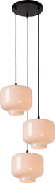 Lucide medine - Hängelampe - ø 46 cm - 3xe27 - Opal
