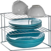 Metaltex Metaltex Space Line Plate Rack 2 Etagen 25x25x19 cm Silber
