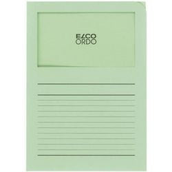 Sortiermappe ELCO A4 grün 100 Stück