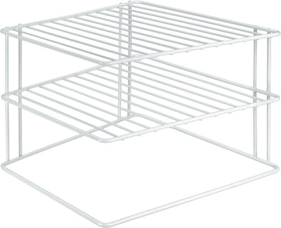 Metaltex Metaltex Silos Space Side Rek 2 Shorts 25x25x19 cm Weiß
