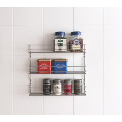 Metaltex Metaltex Space Saver Kitchen Pepito Kräuter Rack 3 Böden 36x32x8 cm Silber