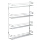 Metaltex Metaltex Space Saver Küche Pepito Kräuter Rack 4 Stockwerke 36x8x45 cm Silber