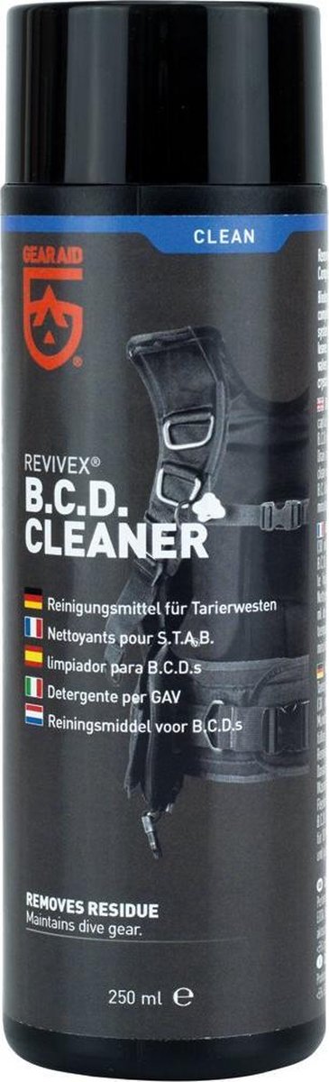 Ausrüstungshilfe revivex b.c.d. Reiniger-Conditioner – BCD-Reiniger – 250 ml