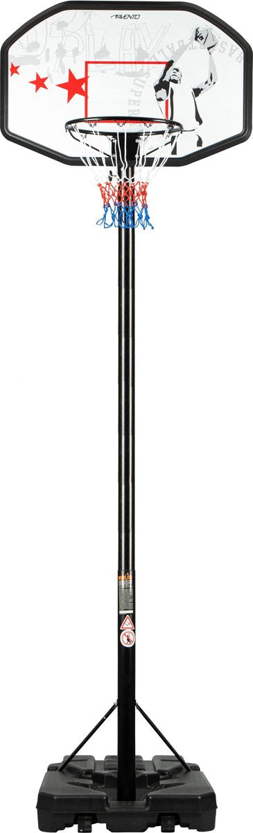 Avento Basketballständer fahrbar - Fast Break - verstellbar von 200-305 cm