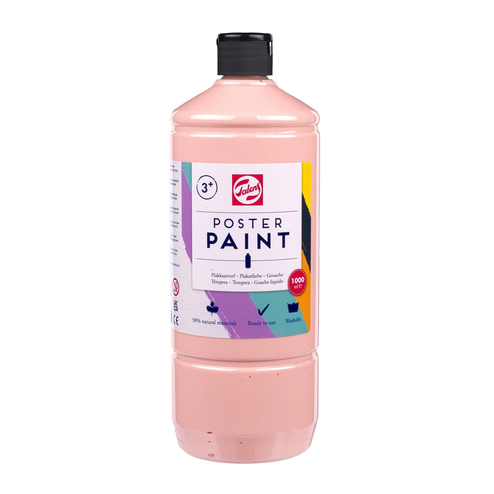 Talens • Gouache Openstock 1000 ml Rosa Beige 374