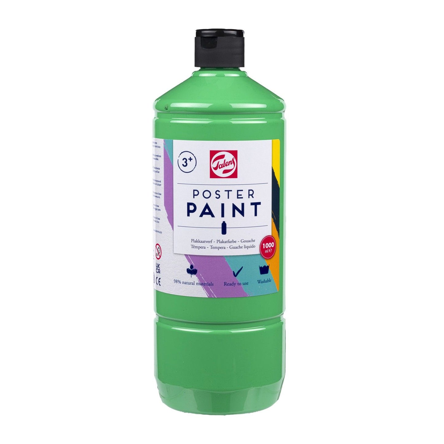 Talens • Gouache Openstock 1000 ml hellgrün 601