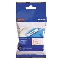 Beschriftungsbandkassette Brother mk222bz weiß