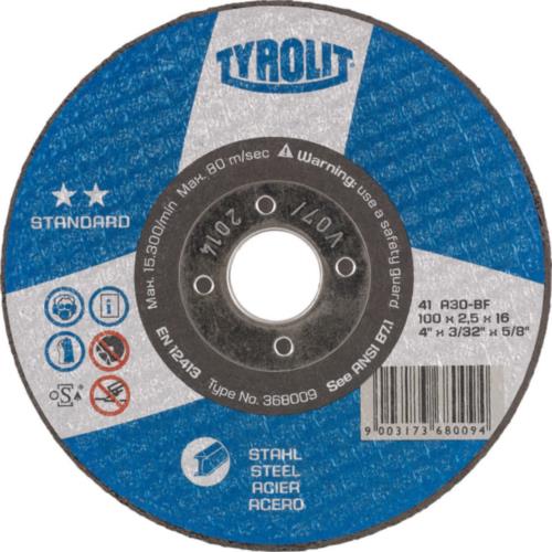 Tyrolit dss 230x3,0mm a30s-bf Standardstahl | 25 Stk