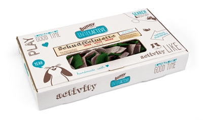 Bunny Nature Schnupftabakatmat fühlte sich grau grün an