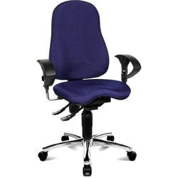 Drehstuhl Sitness 10 Topstar Dauerkontakt 5-8 Stunden blau