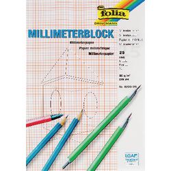 Grafikpapier Folia A4 80 g/m² 25 Blatt