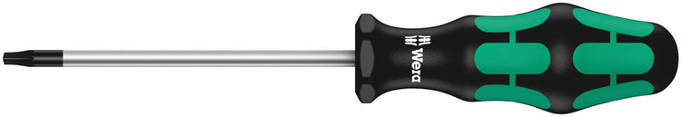 Wera 367 Torx® Bo-Schraubendreher mit Bohrung, Tx 15 x 300 mm – 1 Stück – 05138269001