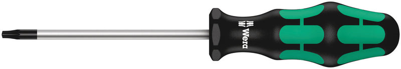 Wera 367 Torx® Bo-Schraubendreher mit Bohrung, Tx 15 x 300 mm – 1 Stück – 05138269001