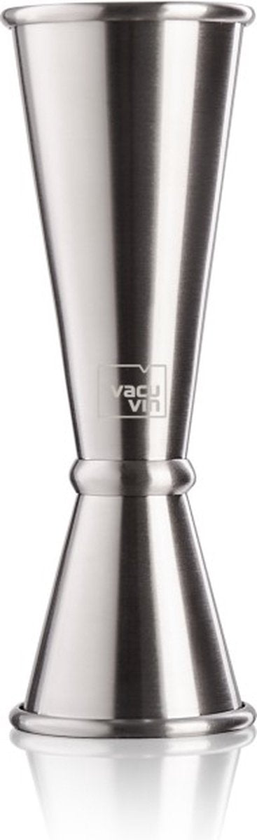 Vacuvin Vacu Vin – japanisches Jigger-Getränkemaß – 60 30 ml – Edelstahl
